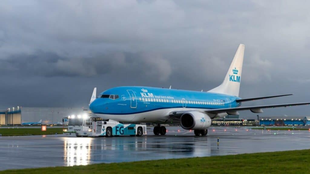 Avion de la compagnie KLM